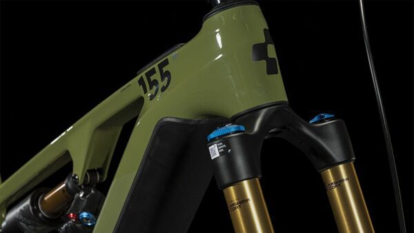 Cube Stereo Hybrid One55 C:68X TM 2024 Olive/Chrome eMTB