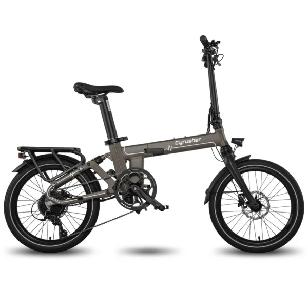 Cyrusher Sonder Vélo électrique pliant Gris