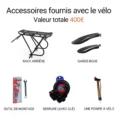 Vélo électrique tout terrain pliable XT750 PLUS