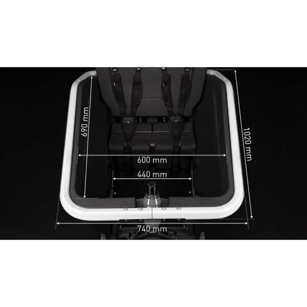 Porte bagage du VAE CUBE CARGO SPORT HYBRID 500