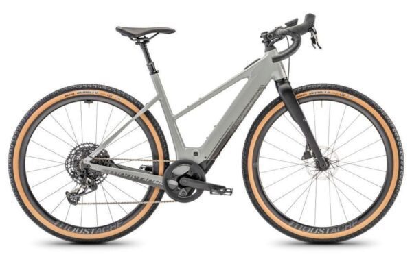 Vélo Gravel électrique MOUSTACHE Dimanche 29.4 Open 400km Gris - 2025