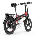 Vélo Électrique Pliant Lankeleisi G660 Rouge