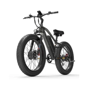 Vélos électriques à double moteur Gris