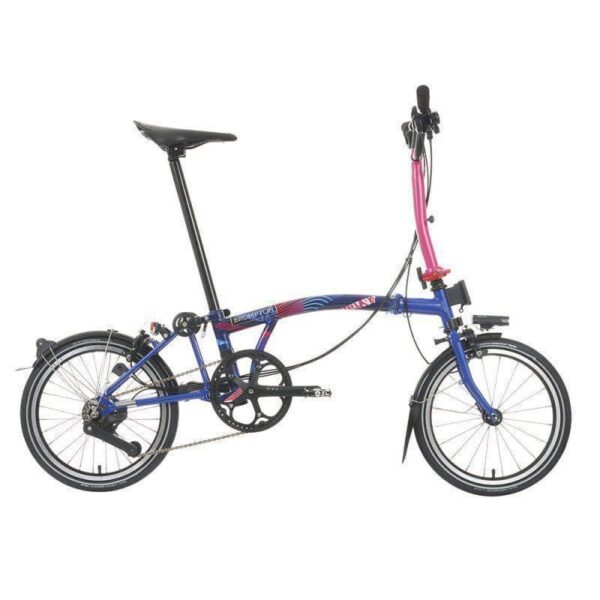 Vélo pliant Brompton P Line Paris Edition 12 vitesses