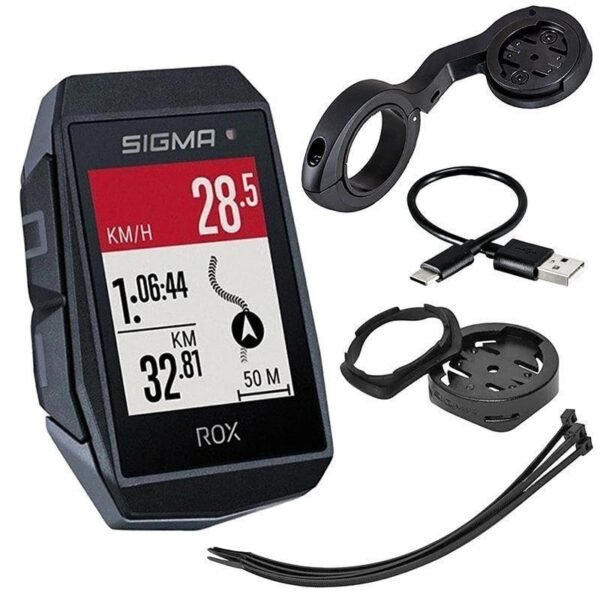 Compteur GPS Sigma rox11.1 evo gps avec cardio et altimetre