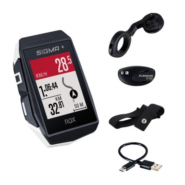 Compteur GPS Sigma rox11.1 evo gps avec cardio et altimetre