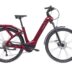 VTC Électrique Bianchi E-Omnia C-Type Bordeaux 500Wh