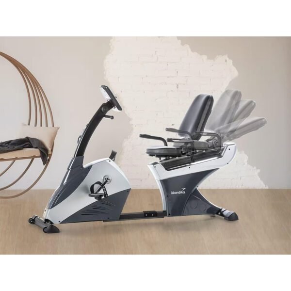 Vélo d'appartement semi-allongé Centaurus - Inertie 13 kg - 12 prog - connecté