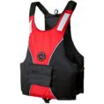 Gilet de flottaison kayak Aquarius | Rouge/Noir