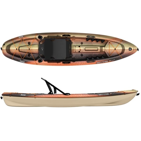 Kayak de pêche Pelican Sentinel 100XP Angler Sable